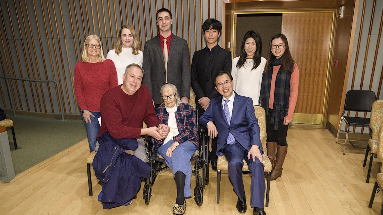 WSU students pay 100th birthday piano tribute to Irene Romanowski 1:58