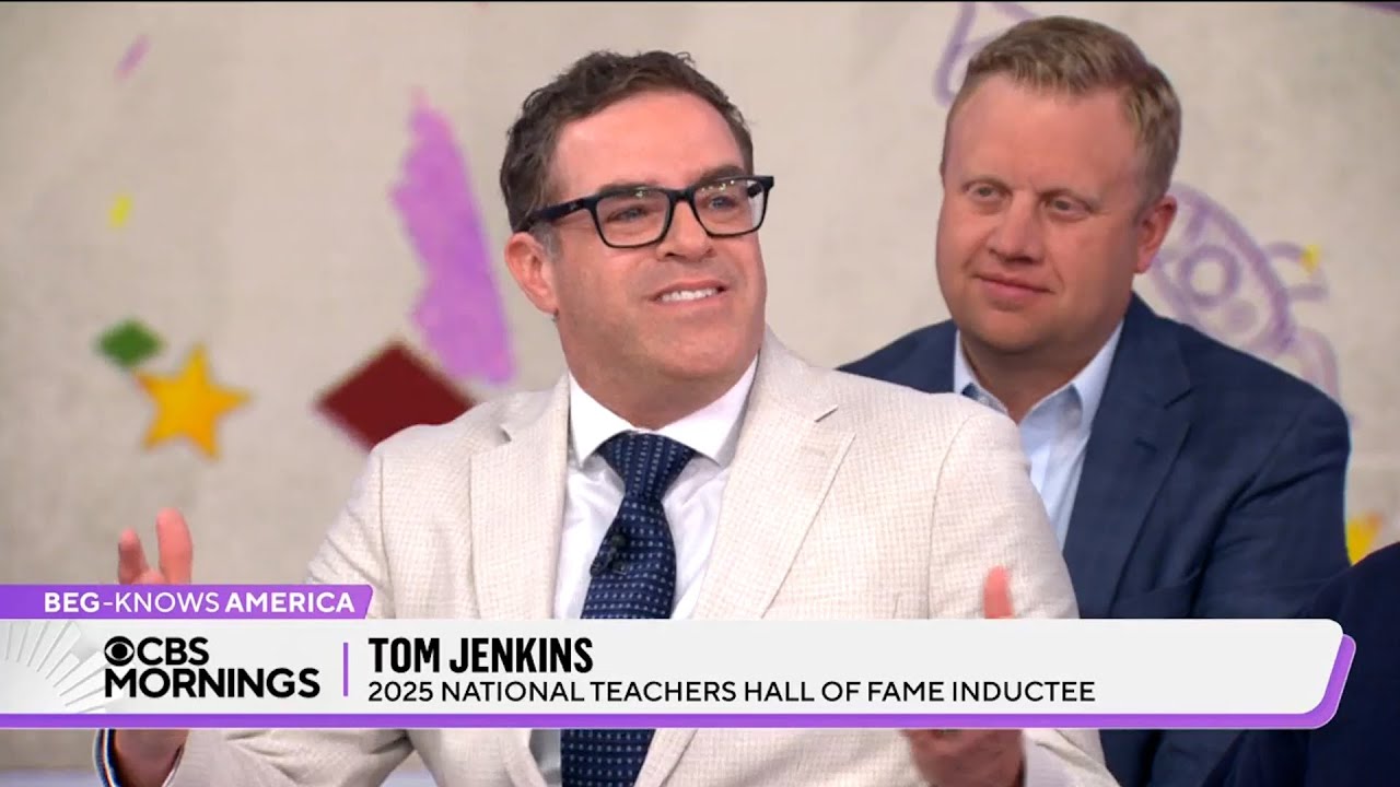 WHIO: Wright State alumnus is a 2025 National Teachers Hall of Fame inductee (12:15)