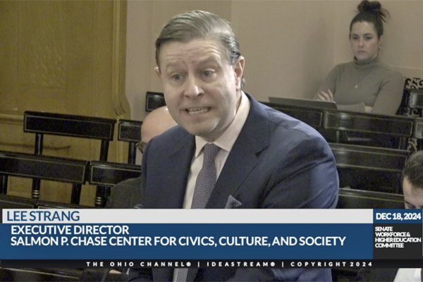 Capital Journal: Head of Ohio State’s intellectual diversity center provides updates to Ohio Senate