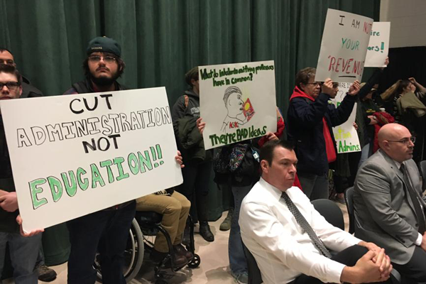 DDN: Wright State faculty angered by planned cuts; ‘terrible decisions’ loom