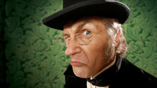 Professor Bruce Cromer is performing Scrooge for the 14th time